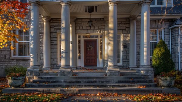 Colonnes élégantes pour maisons à trois-rivières