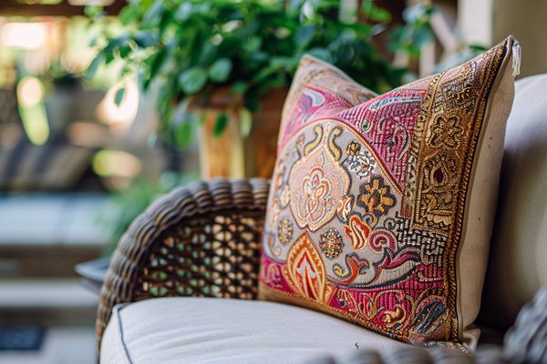 Coussin sur-mesure pour intérieur et extérieur : confort garanti