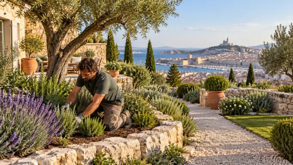 Top prestations offertes par un jardinier paysagiste à Marseille