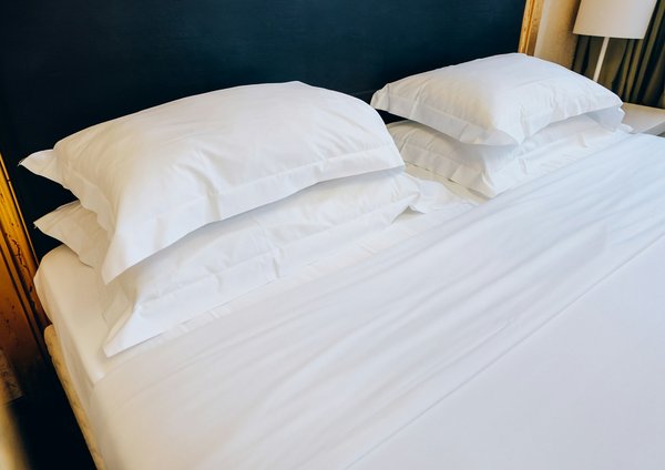 Drap housse deux personnes en coton égyptien chez cotton & co